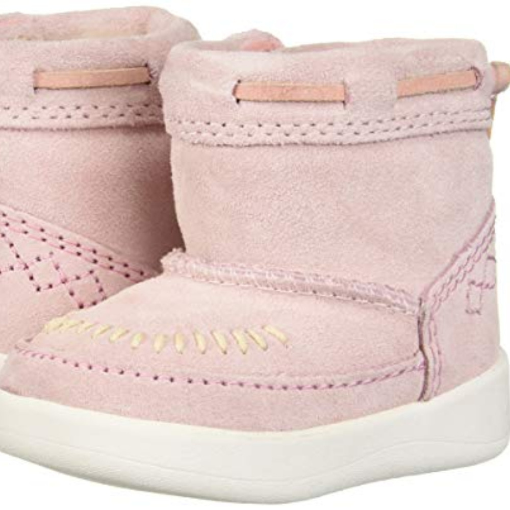 UGG CALI SUEDE‎ INFANT BOOTS NEW PINK